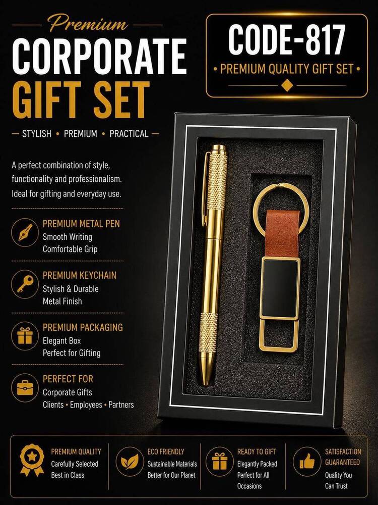 Keychain Pen Corporate Gift Set