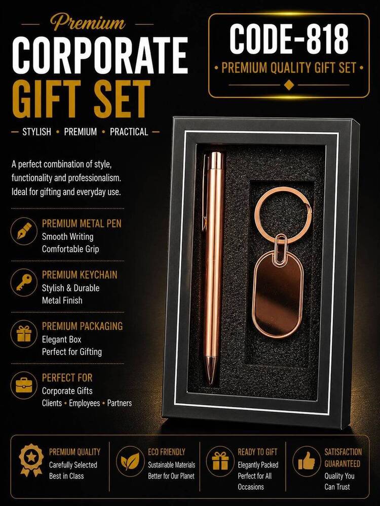 Keychain Pen Corporate Gift Set