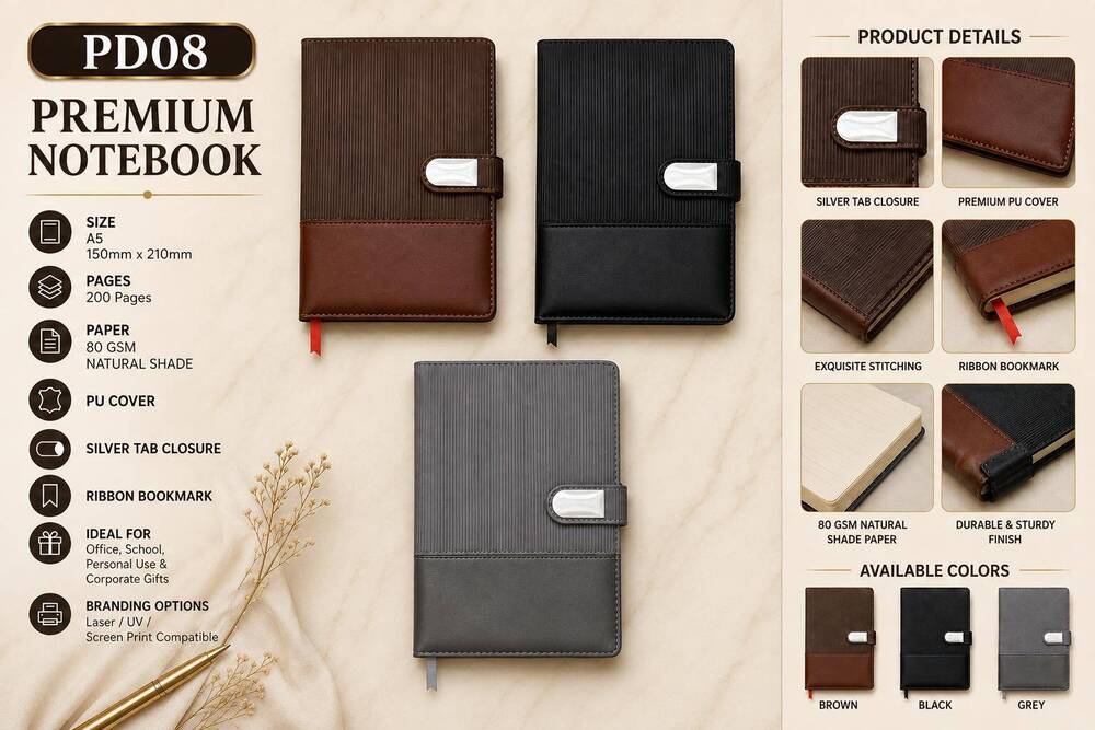 Notebook Diary Corporate Gift Set