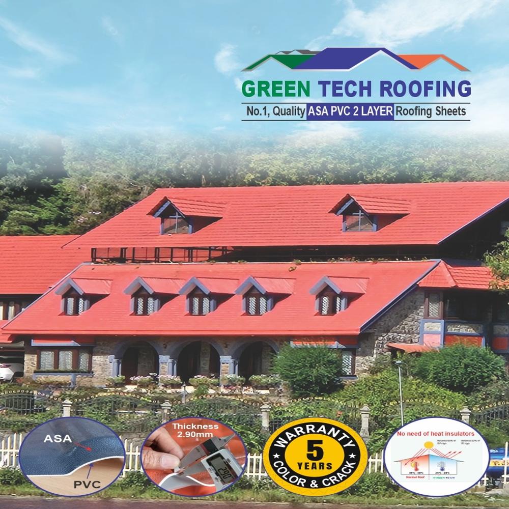 2 LAYER UPVC ROOFING SHEET