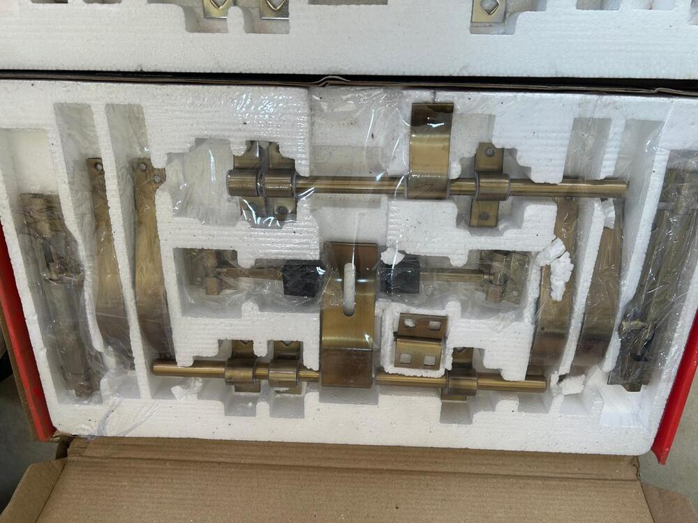 Double Door Brass Door Kit