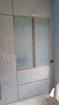 Fluted Glass Wardrobe Shutters
