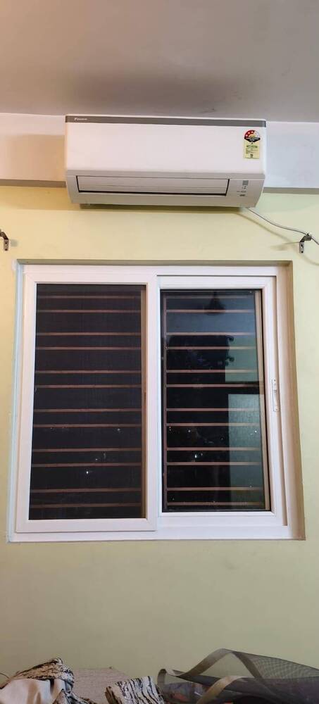 uPVC Two Track Sliding Window