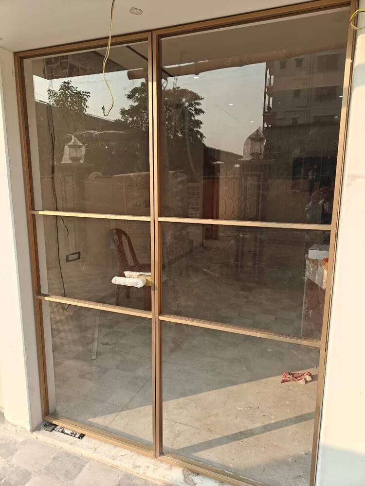 Entrance Double Openable Palla Door