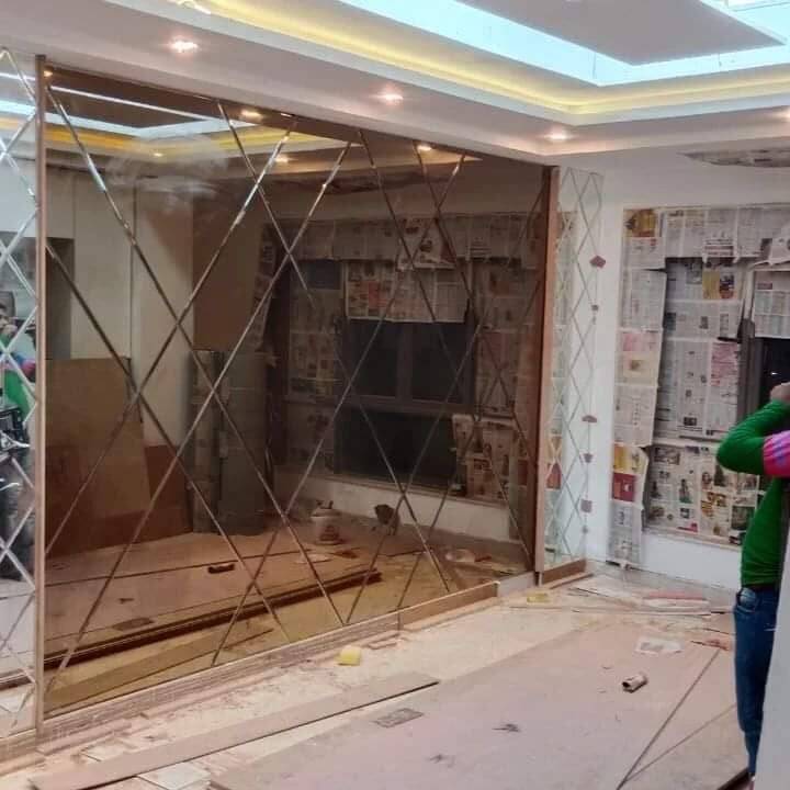 Bronze Mirror Panel