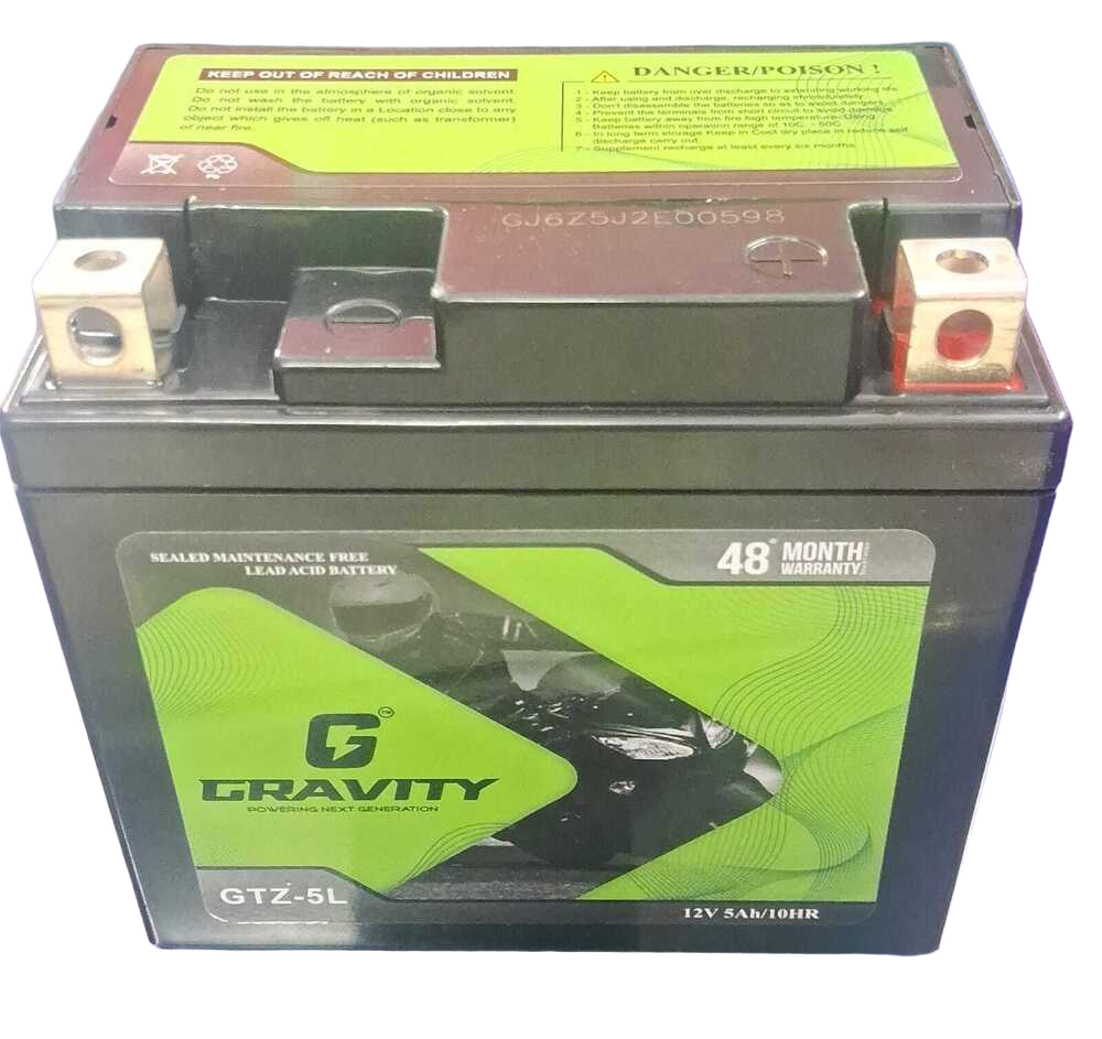GTX5L Sealed Maintenance Free Lead Acid Battery