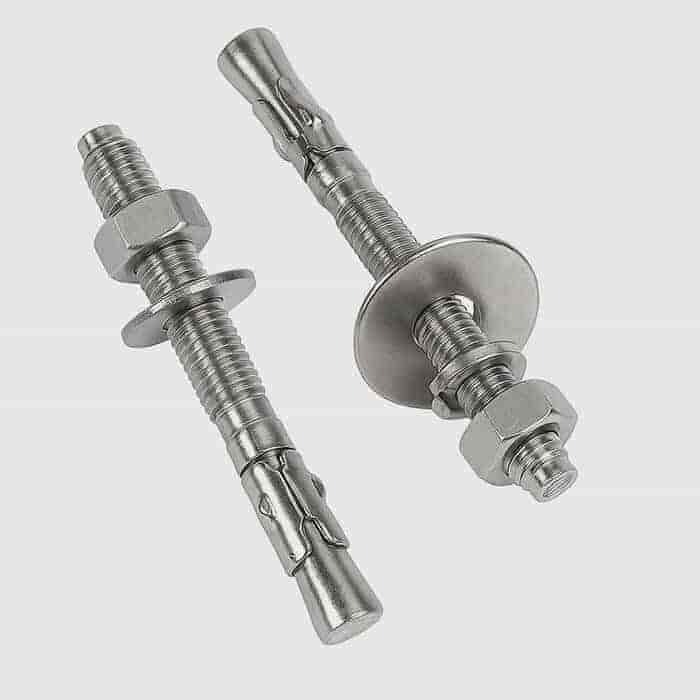 Stainless Steel Through Bolt Anchor Fastener