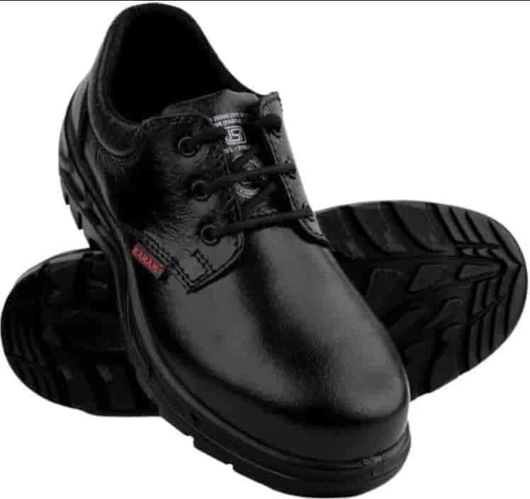 PVC Black Safety Shoe