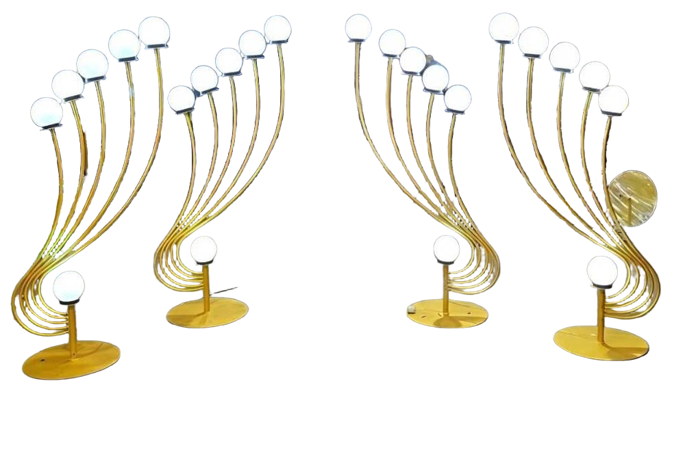 Wedding Ball Light Stand Set of 2