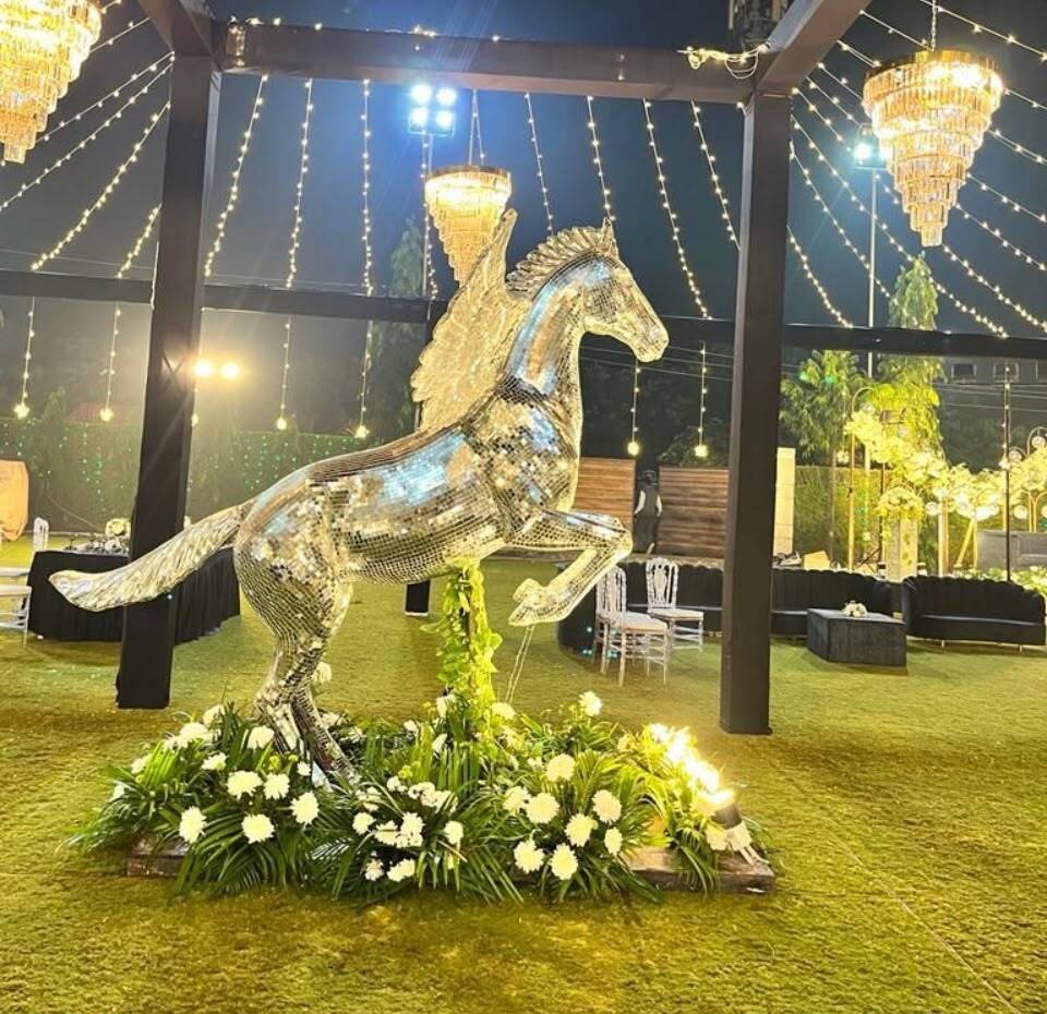 Decorative Mirror Horse