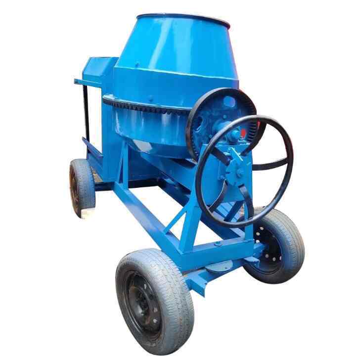 Mild Steel Blue Concrete Mixer Machine