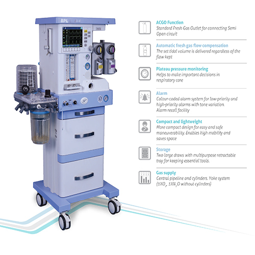 Bpl Eflo-6 Anaesthesia Machine