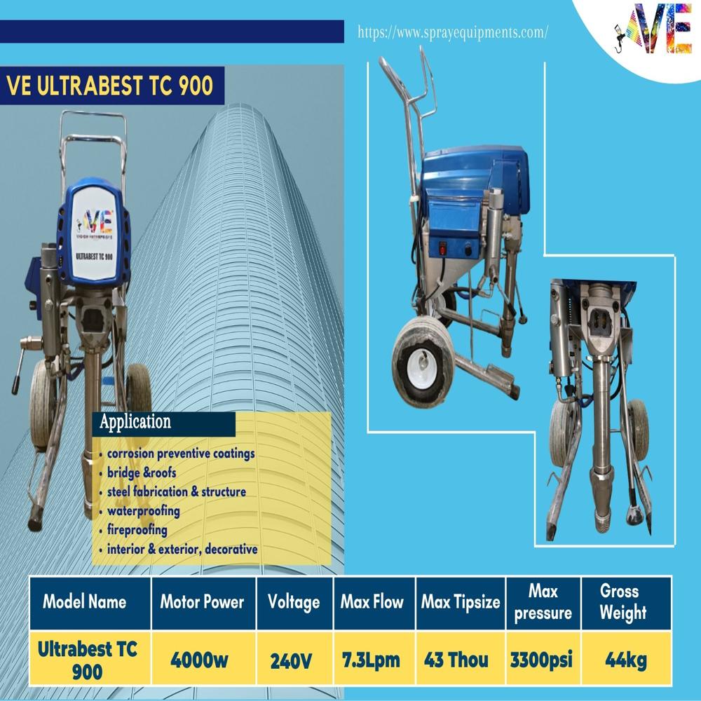 Wall Putty Spray Machine