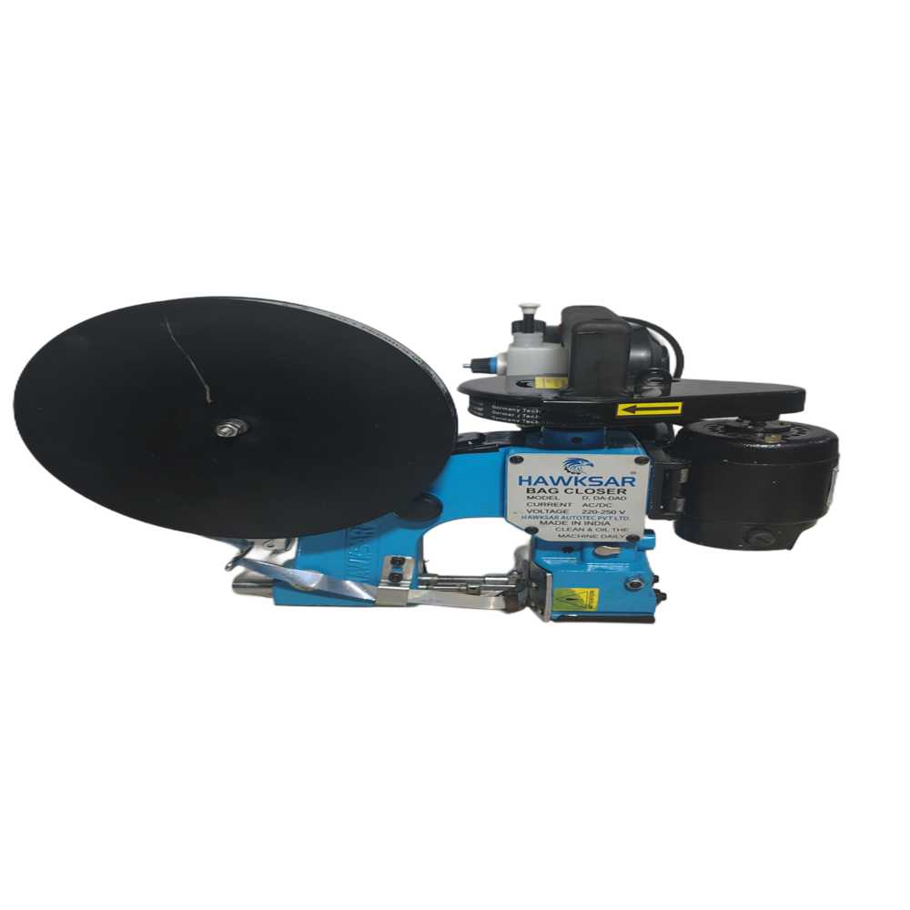 Bag Closing Machine With Tape Attachment