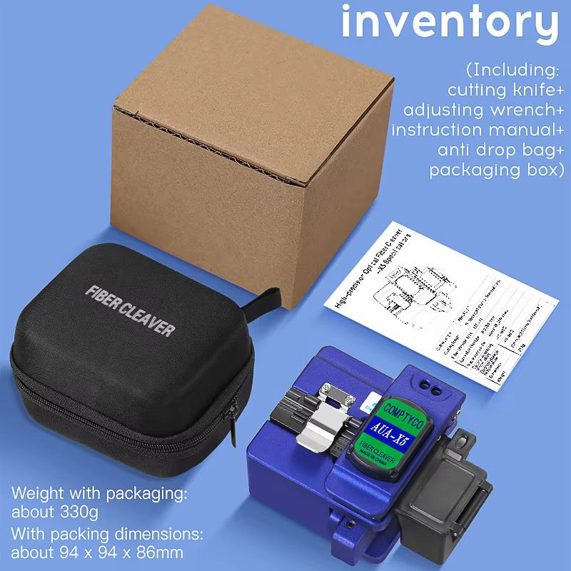 X5 High-Precision Optical Fiber Cleaver