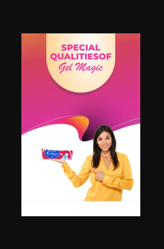 Gel Magic Regular Pack Sanitary Pad