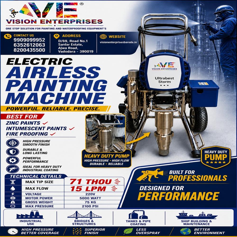 Intumescent Paint Spray Machine