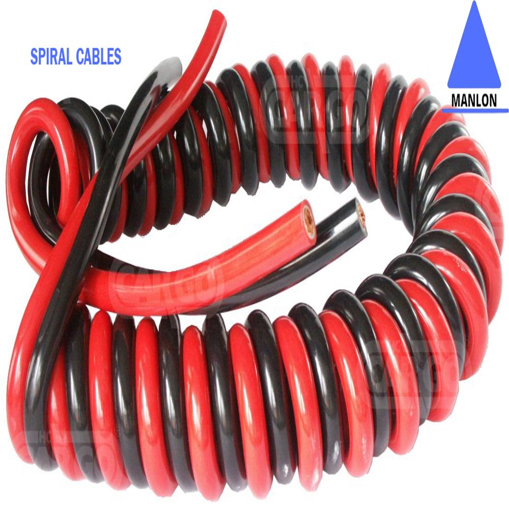 Spiral Cable - Color: Green