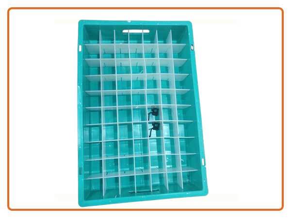 Partition Bin With Crosslean Foam