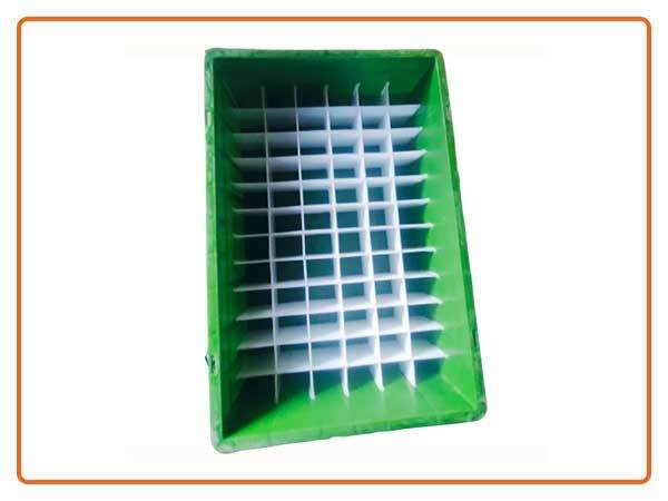 Partition Bin With Crosslean Foam