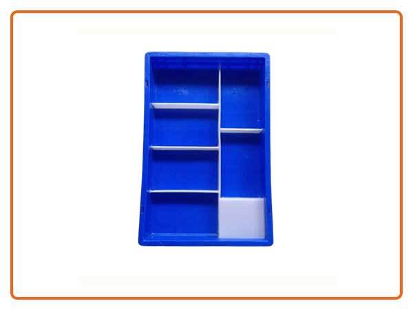 Bin With Hole Partition And Foam