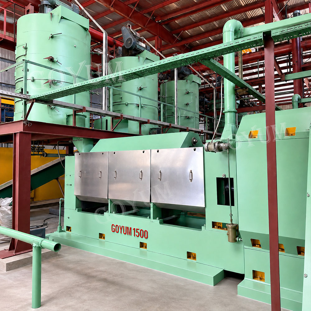 Large Scale Vegetable Oil Expeller Machine