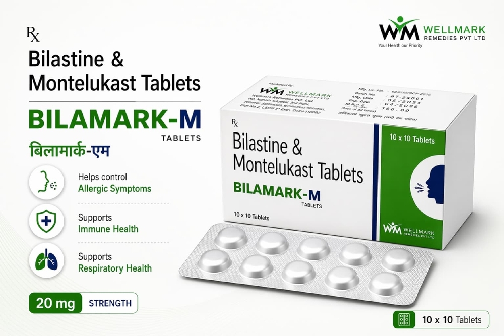 Bilastine And Montelukast Tablets