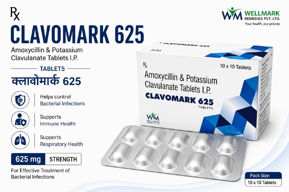 Amoxycillin And Potassium Clavulanate Tablets IP