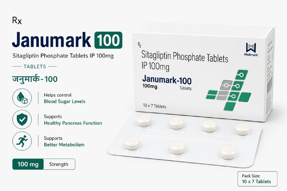 100mg Sitagliptin Phosphate Tablets IP