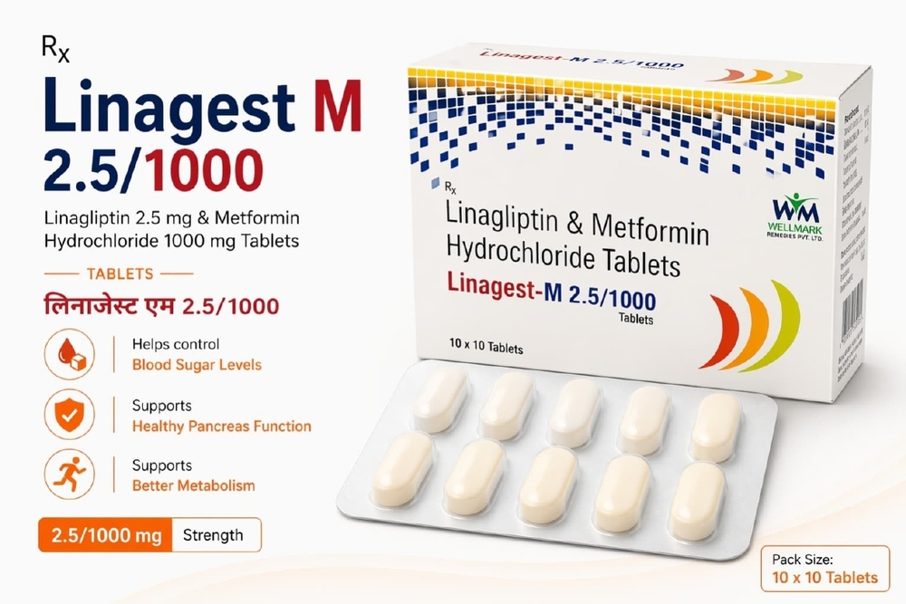 Linagliptin And Metformin Hydrochloride Tablets