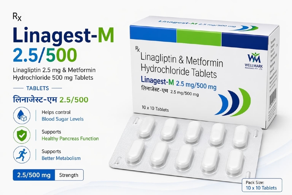 Linagliptin And Metformin Hydrochloride Tablets