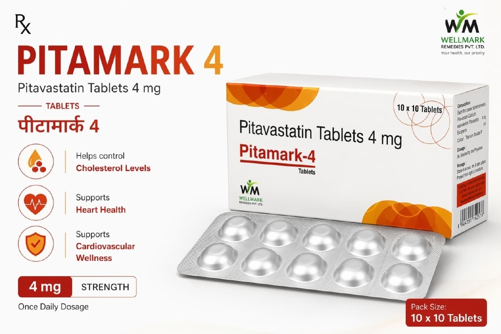 4mg Pitavastatin Tablets