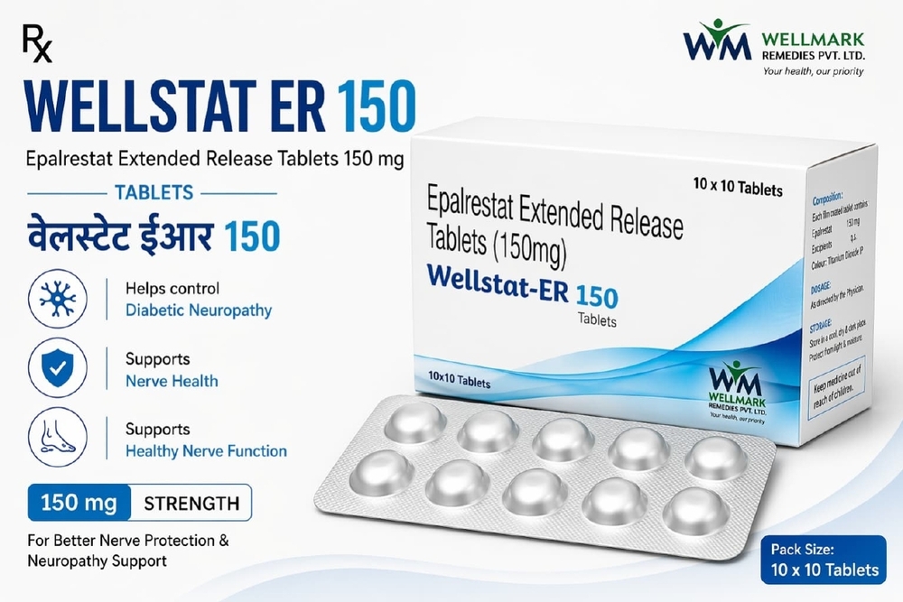 150mg Epalrestat Extended Release Tablets