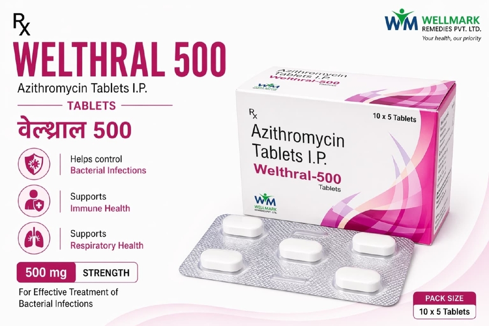 500mg Azithromycin Tablets IP
