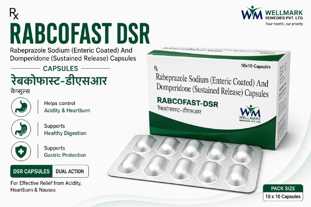 Rabeprazole Sodium And Domperidone Capsules
