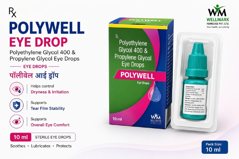 10ml Polyethylene Glycol And Propylene Glycol Eye Drops
