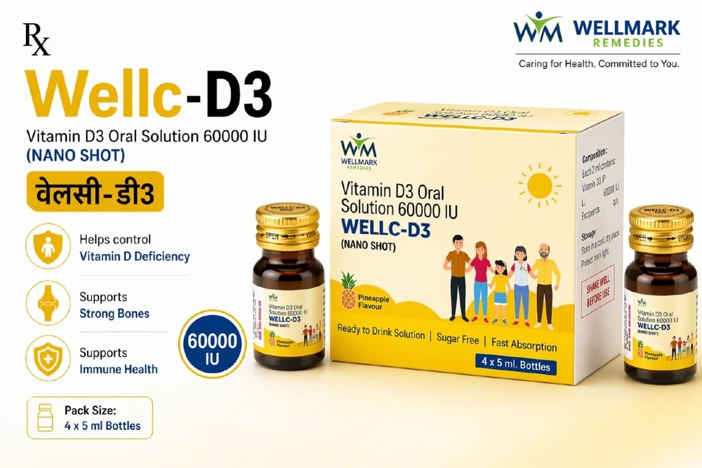 Vitamin D3 Oral Solution 60000IU