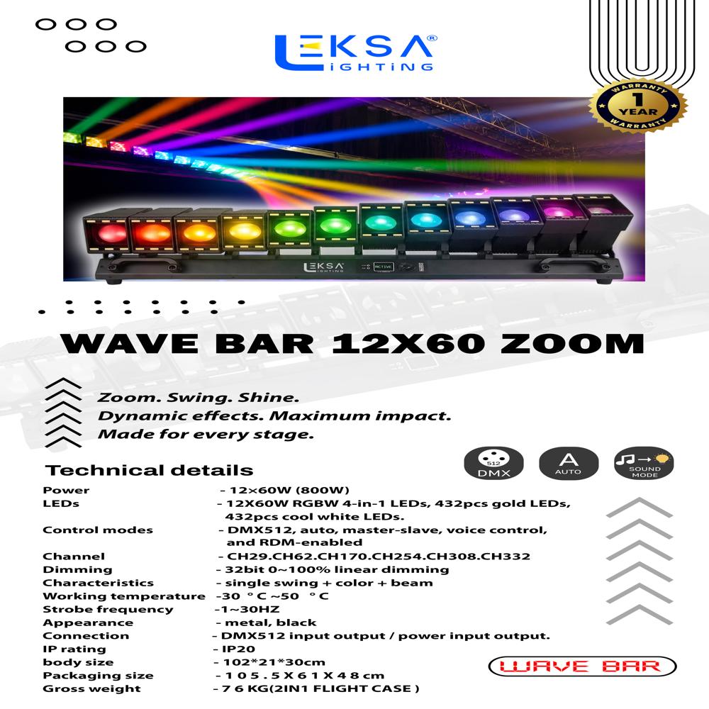 Wave Bar 12x60 Zoom