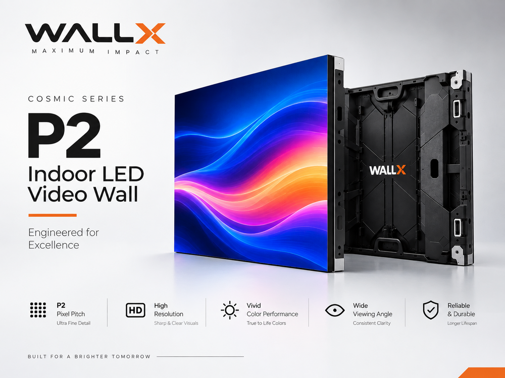 WallX P2 Indoor LED Video Wall