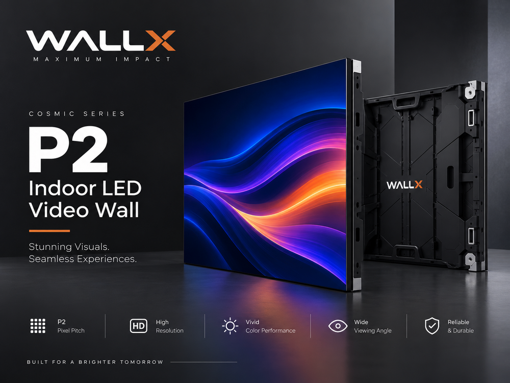 WallX P2 Indoor LED Video Wall