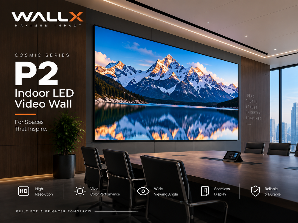 WallX P2 Indoor LED Video Wall