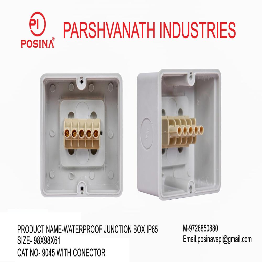  IP65 WEATHERPROOF JUNCTION BOX 