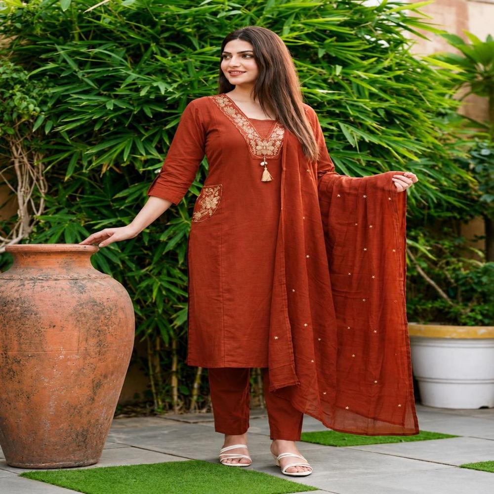 Premium Cotton Kurta with Pant Set