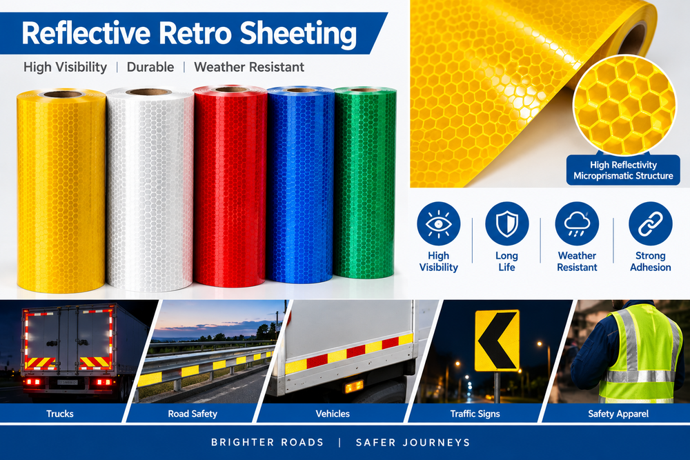 3,m hip  Reflective retro Sheeting