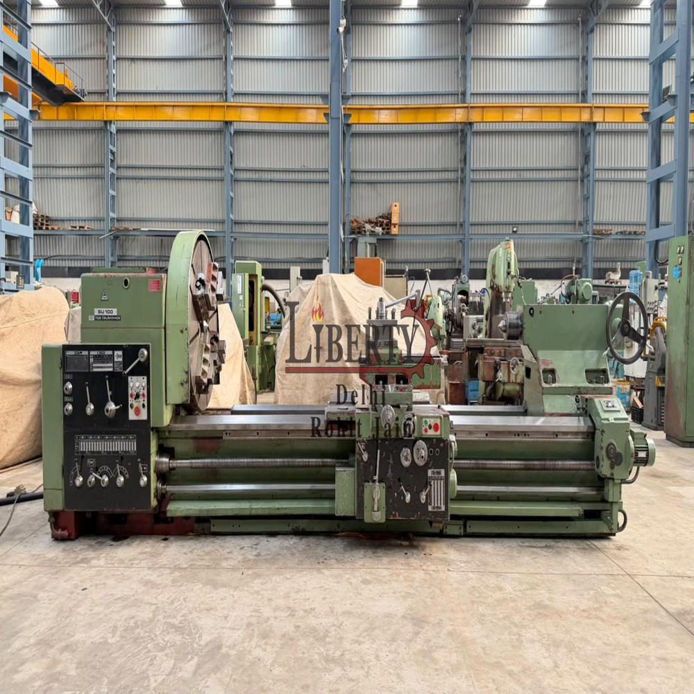 TOS Czech SU100 x 3000 mm Length Heavy-Duty Lathe Machine