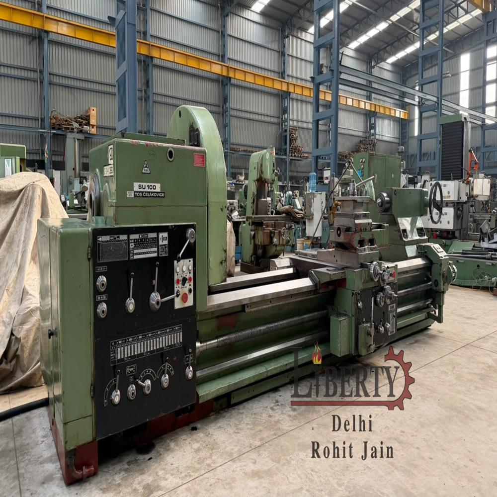 TOS Czech SU100 x 3000 mm Length Heavy-Duty Lathe Machine