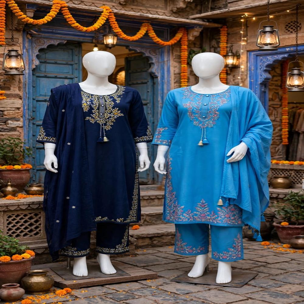 ladies designer suit  set