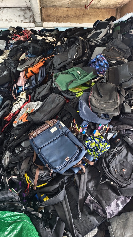 Used Fabric Backpacks