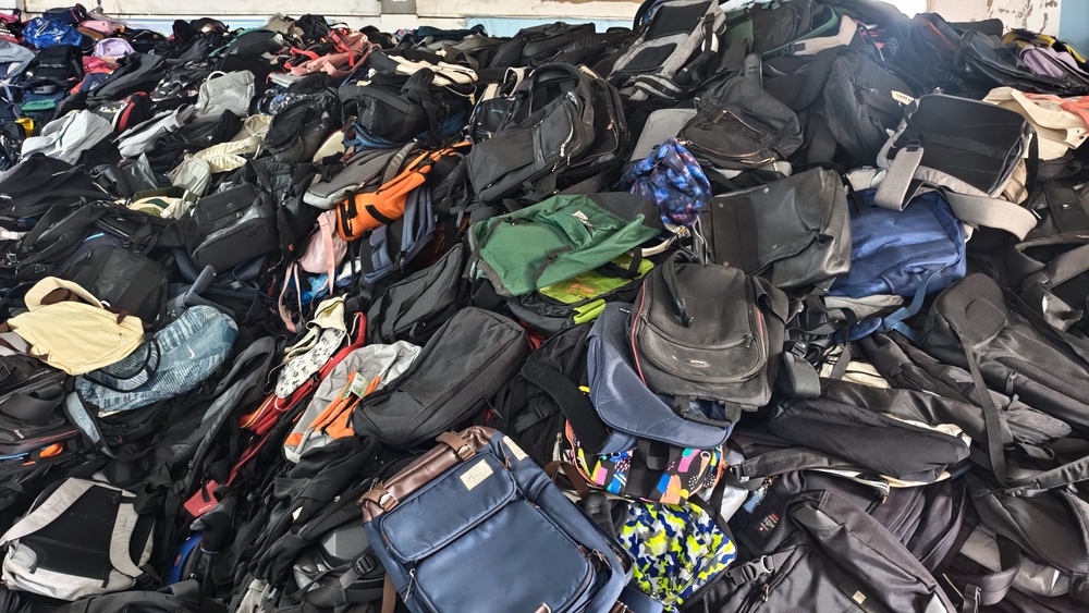 Used Fabric Backpacks