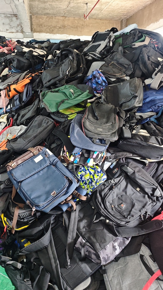 Used Fabric Backpacks
